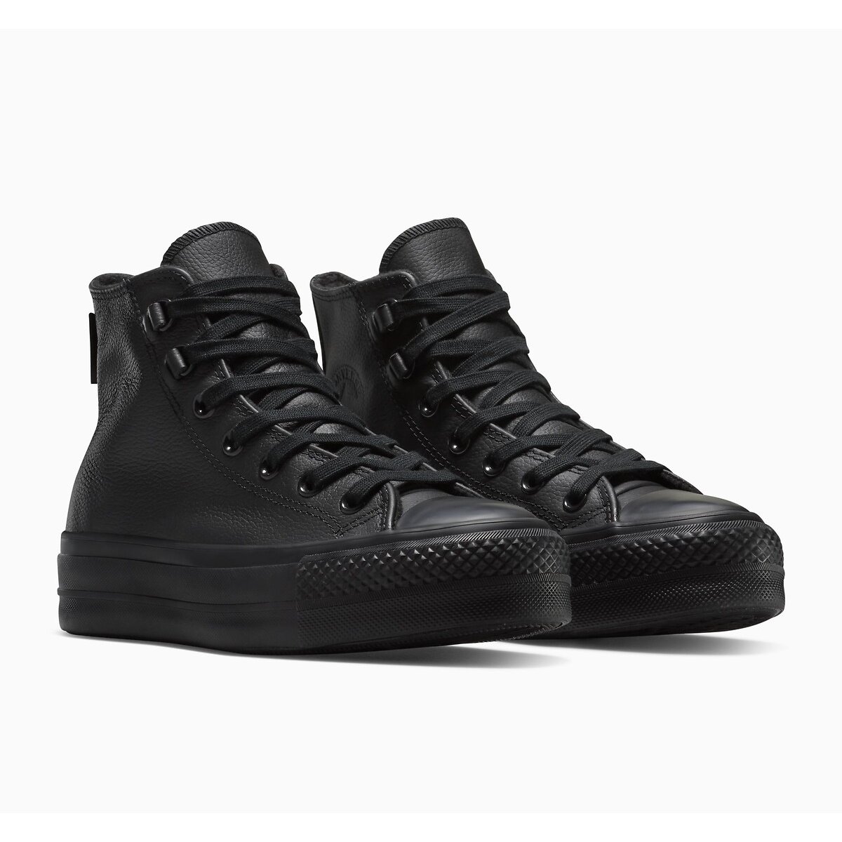 Baskets cuir Chuck Taylor All Star Lift Protect noir, CONVERSE