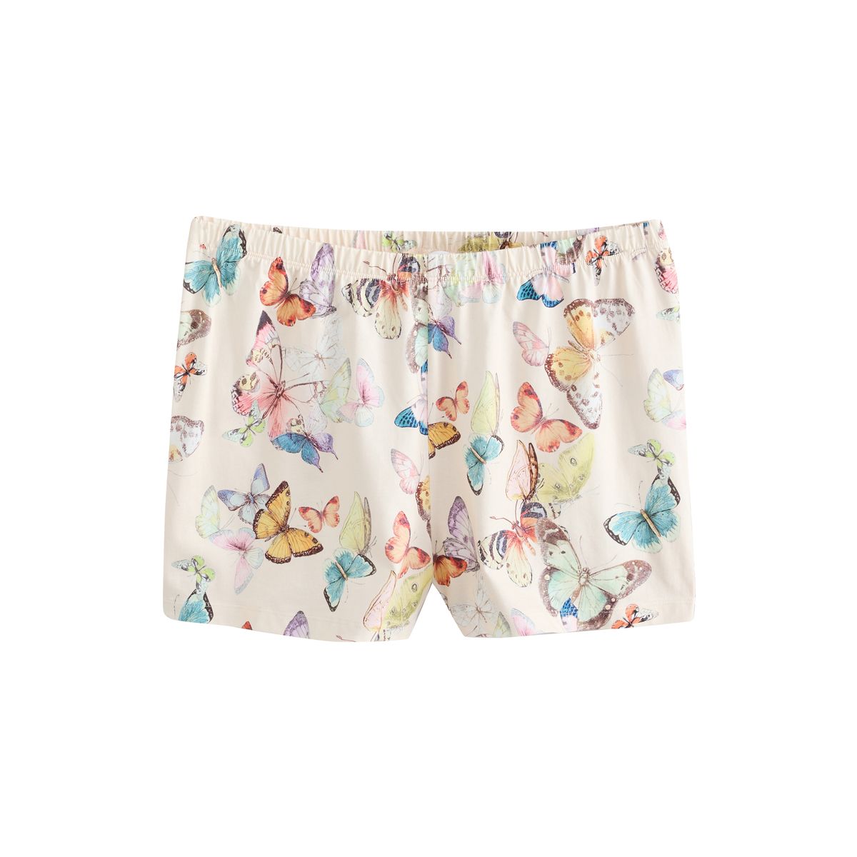 Ensemble pyjama short et débardeur côtelé papillon bleu sarcelle, NEXT