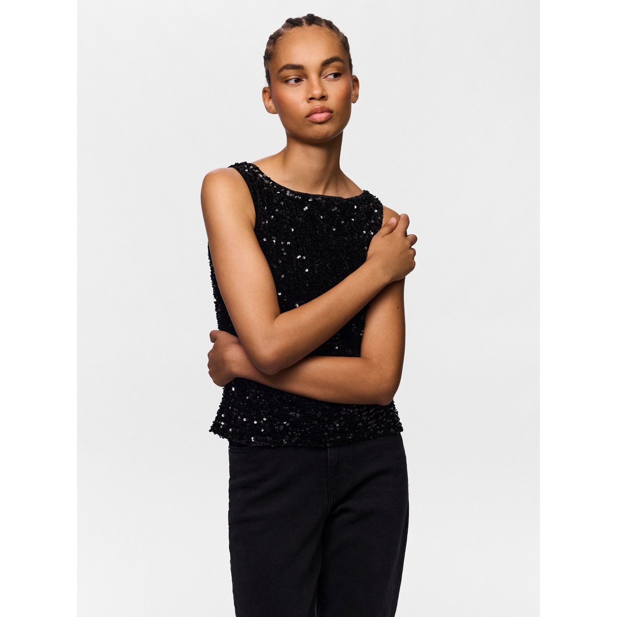 Débardeur noir - black1, PIECES