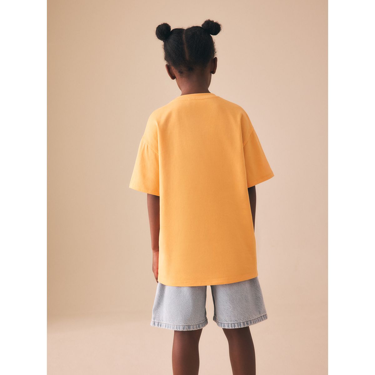 T-shirt oversize imprimé hello kitty orange, NEXT