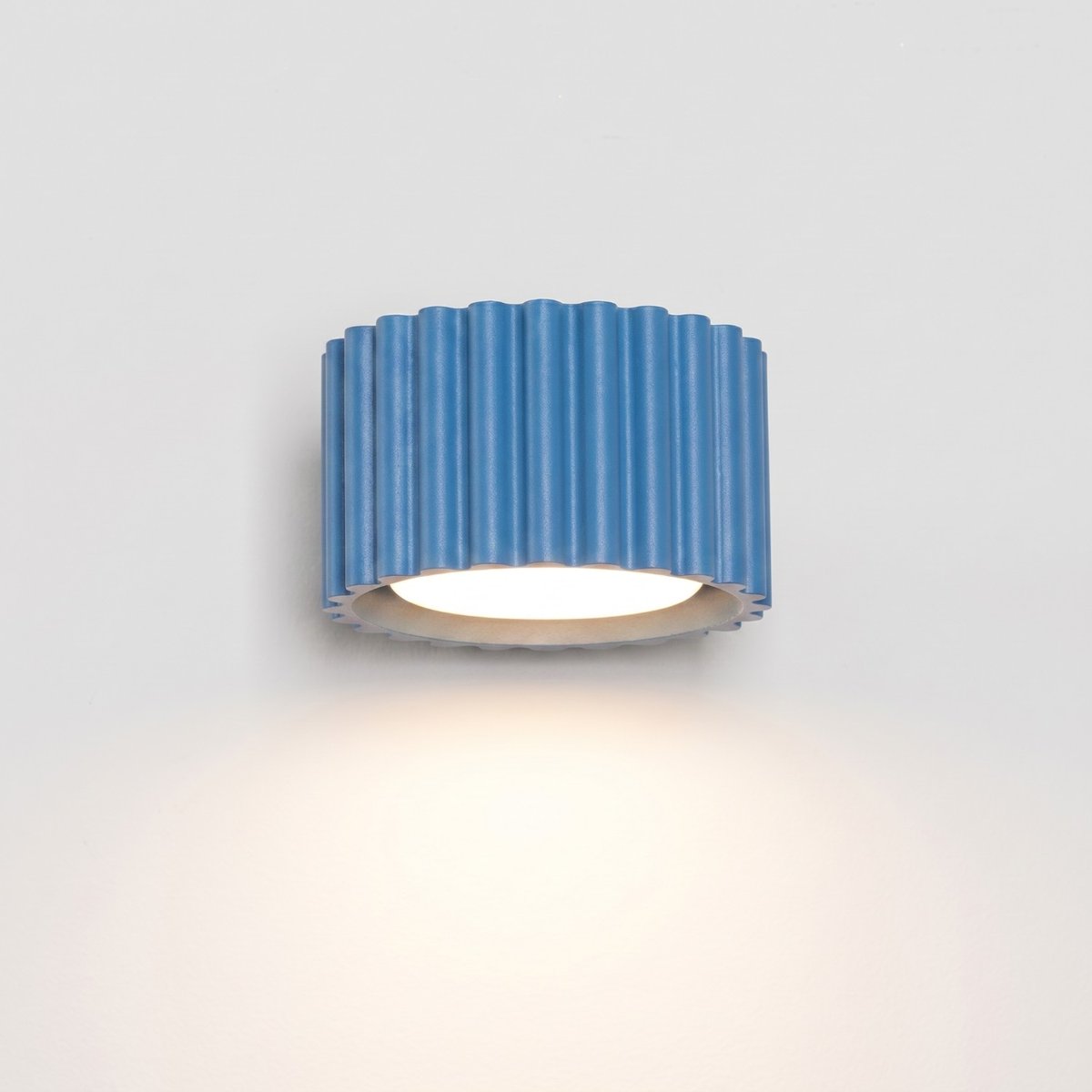 Applique murale Aluminium Bleu Gx53 1 AURA bleu, EDEN