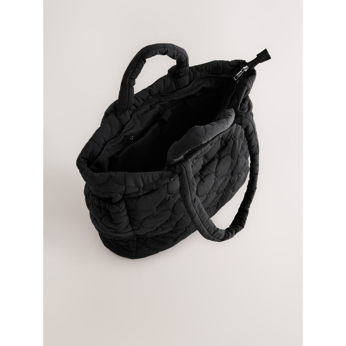 Fourre-tout en nylon noir, NEXT