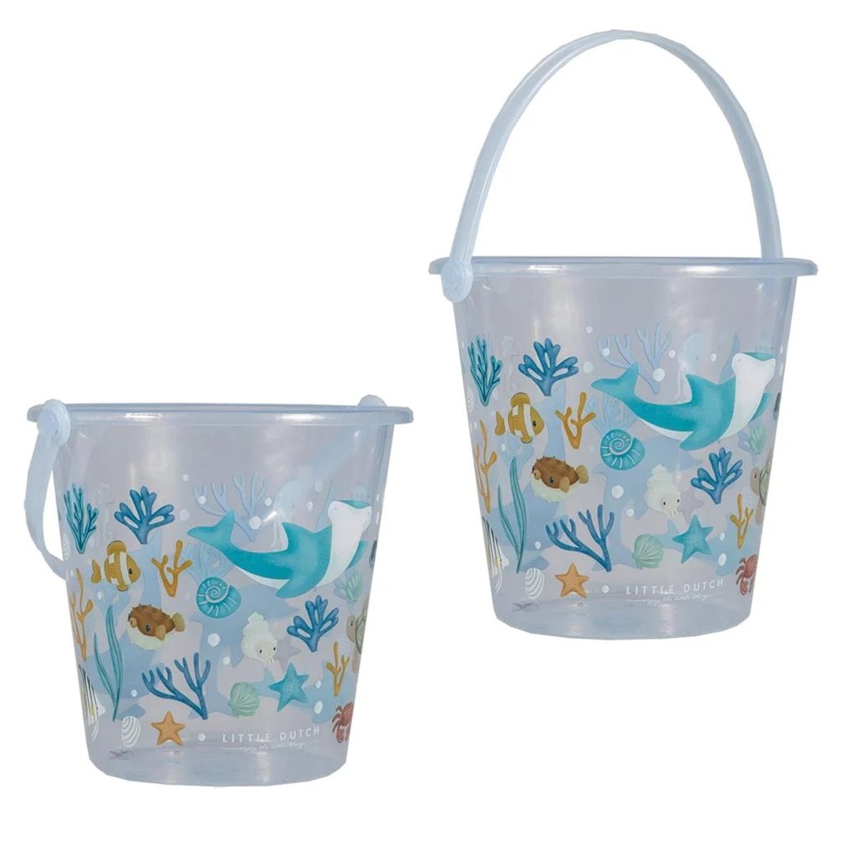 Seau de plage - Ocean Dreams Blue bleu, LITTLE DUTCH