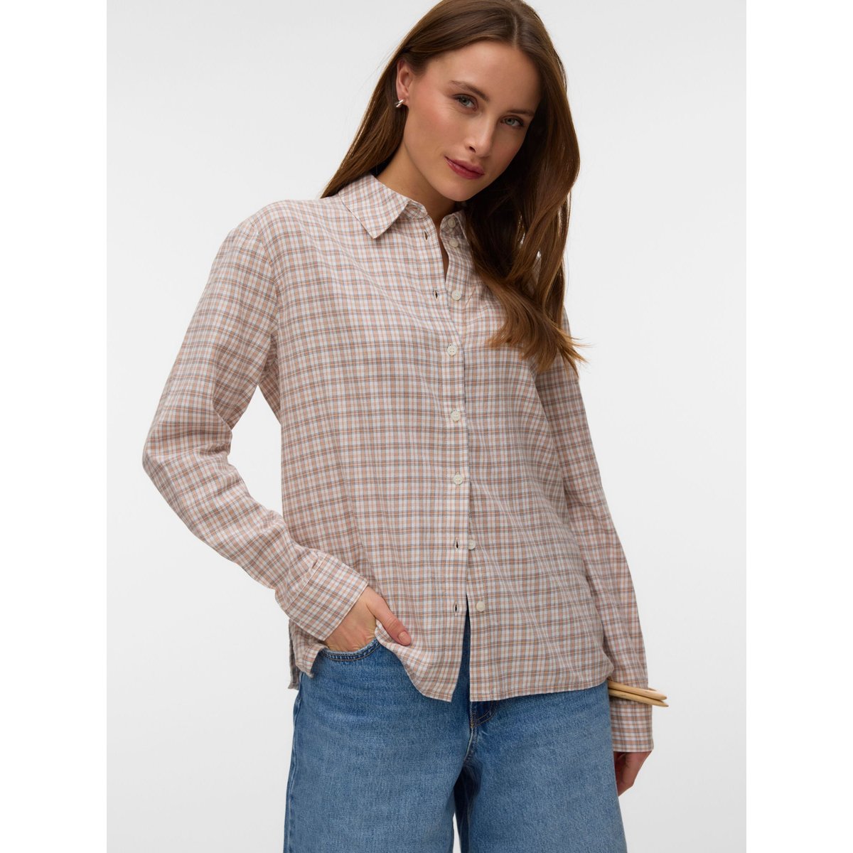 Chemise bright white, VERO MODA