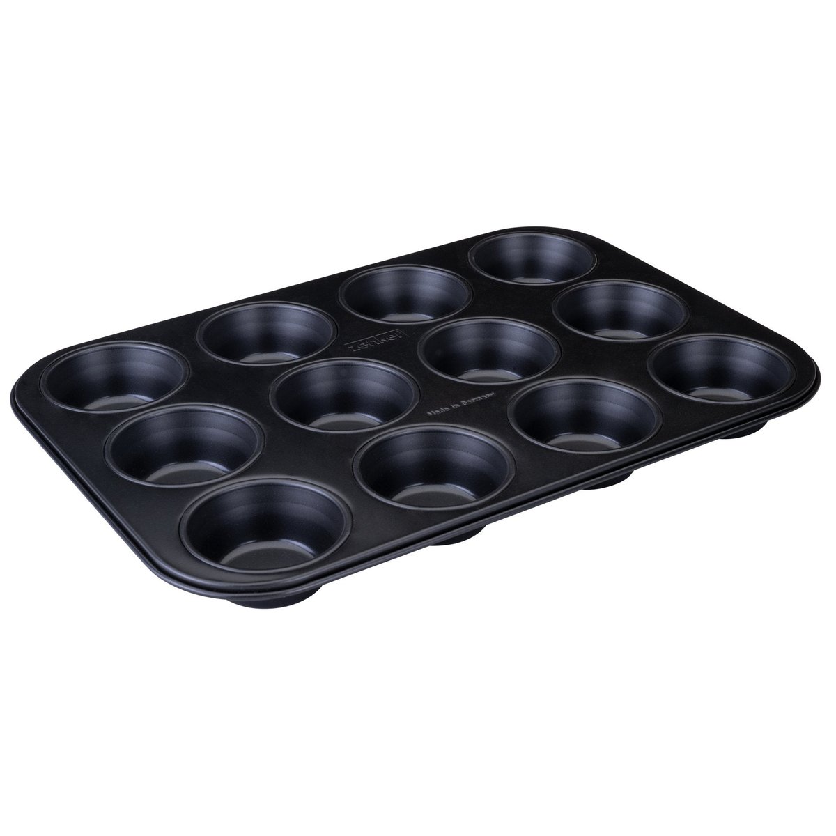Moule à muffins 12 empreintes 38 x 26 cm PERFECT BLACK noir, ZENKER