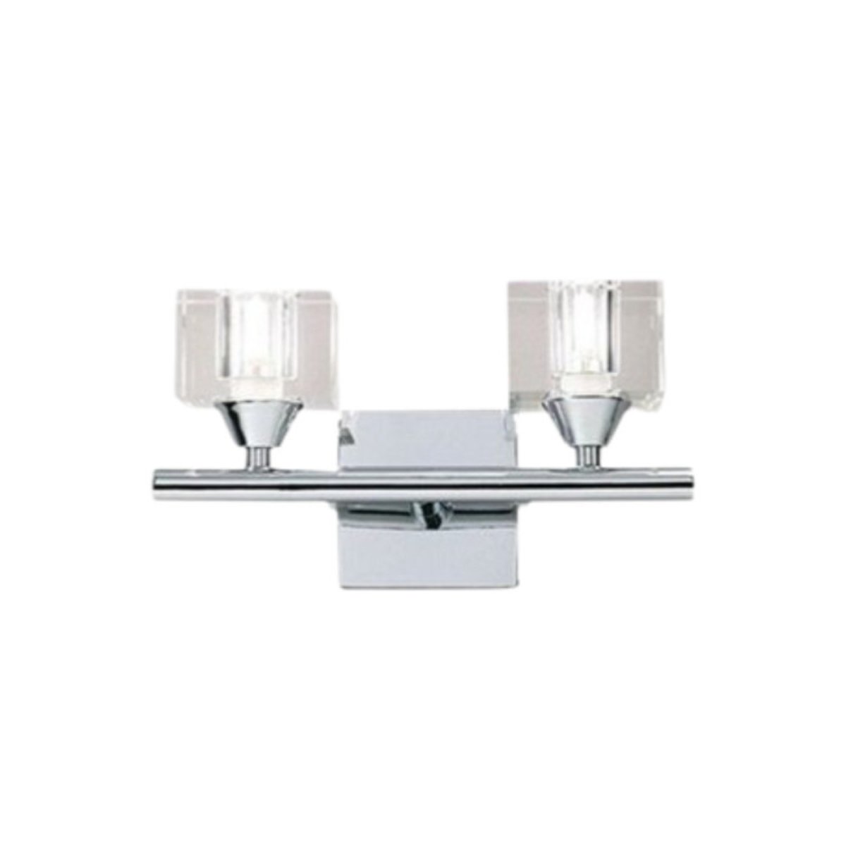Applique Murale Double chrome Cubic chrome, MILLUMINE