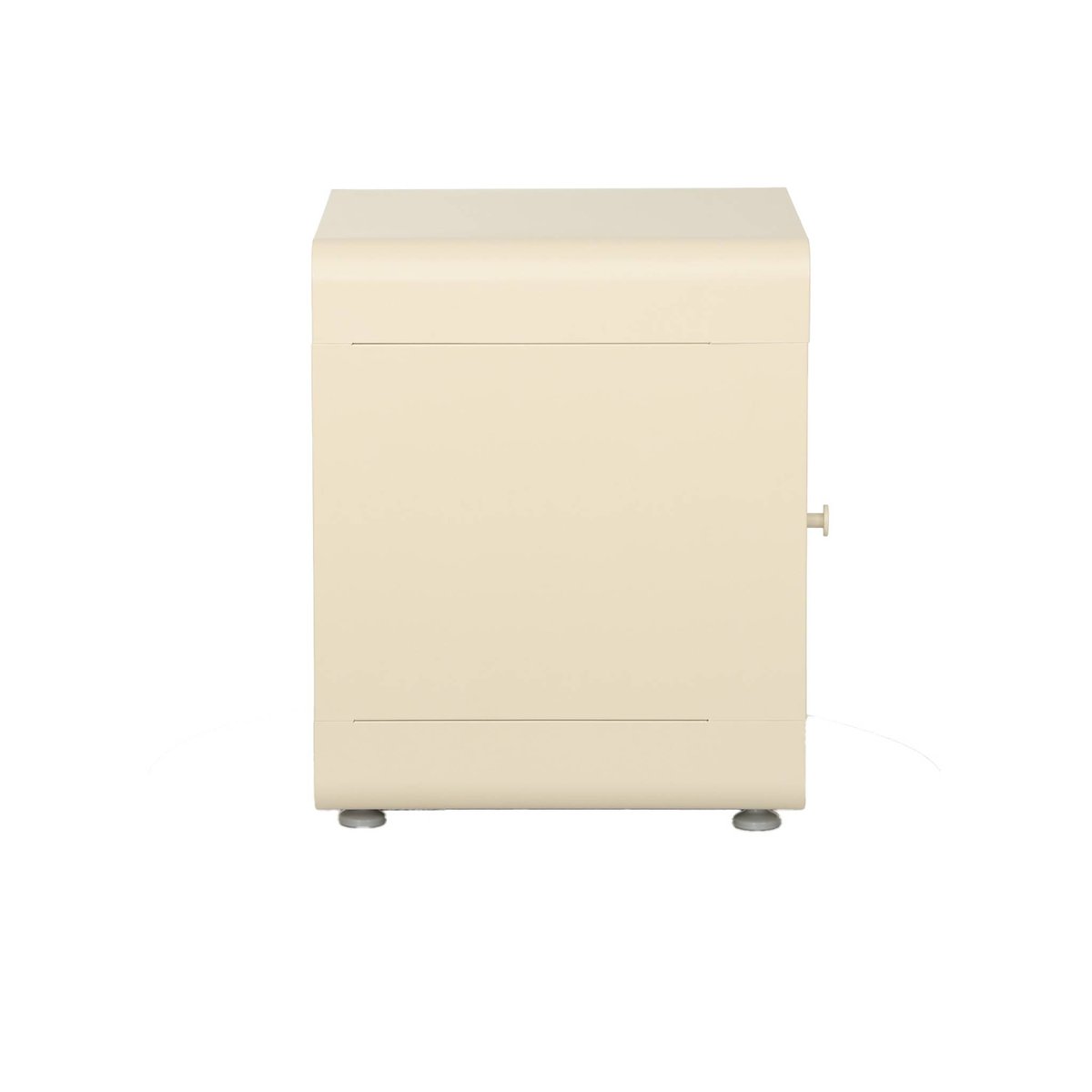 Table de chevet industrielle acier 1 porte TRIBECA noir, SWEEEK