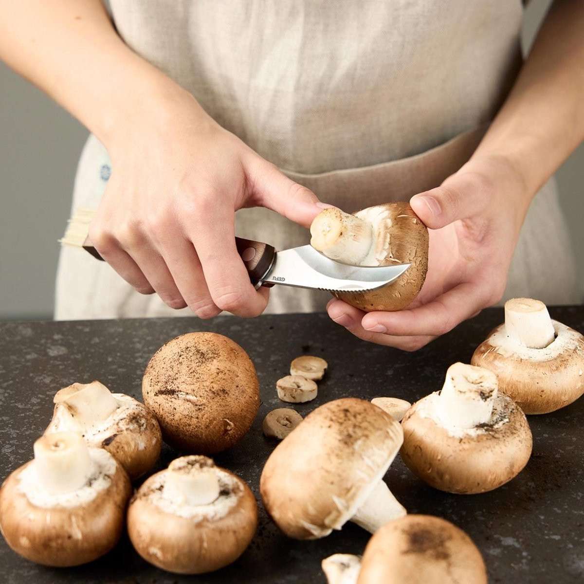 Couteau à champignons silva marron, GEFU