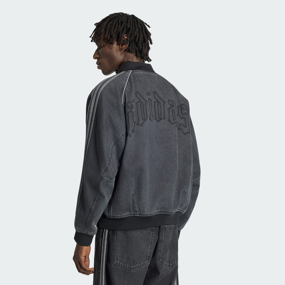 Veste De Survêtement Denim Sst Veste De Survêtement Denim Sst true black denim, adidas Originals