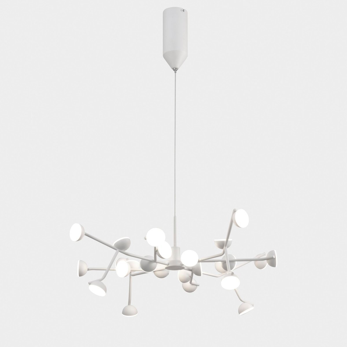 Suspension en métal design, D.66 , ADN blanc, MANTRA