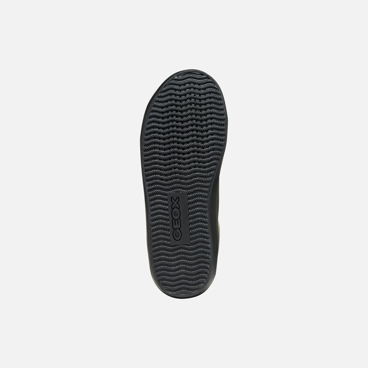 Baskets montantes respirantes Gisli vert foncé/noir, GEOX