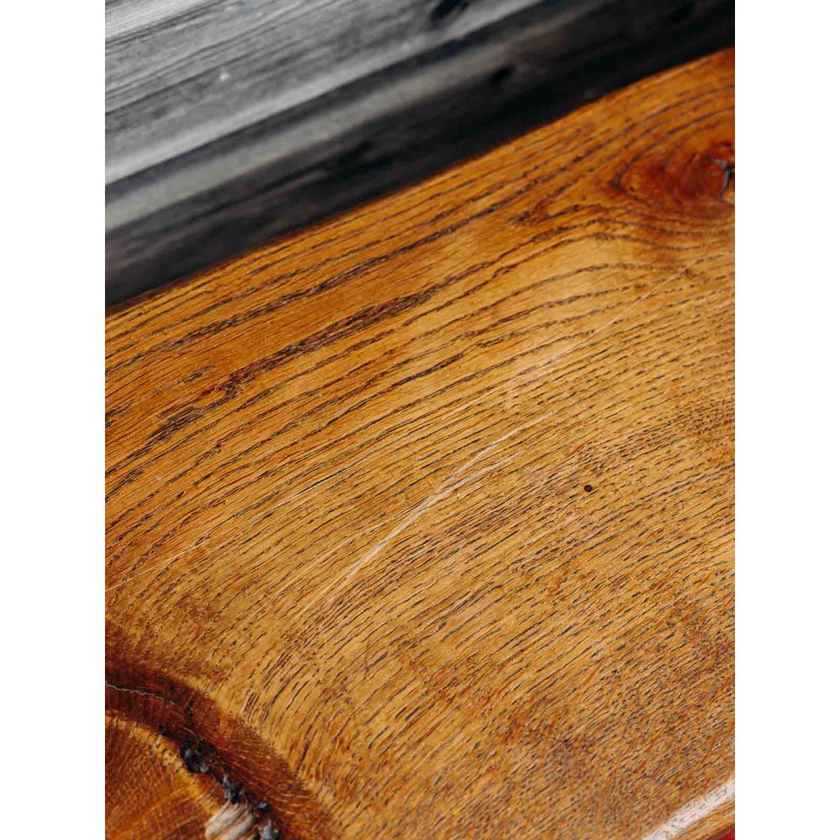 Banc de ferme Antoine N°437 - Bon état marron, DEBONGOUT