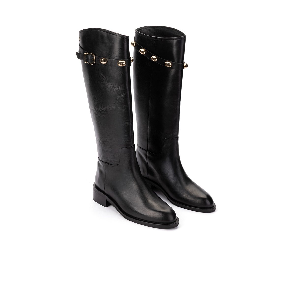 Bottes cuir Ressi black, MARTINELLI