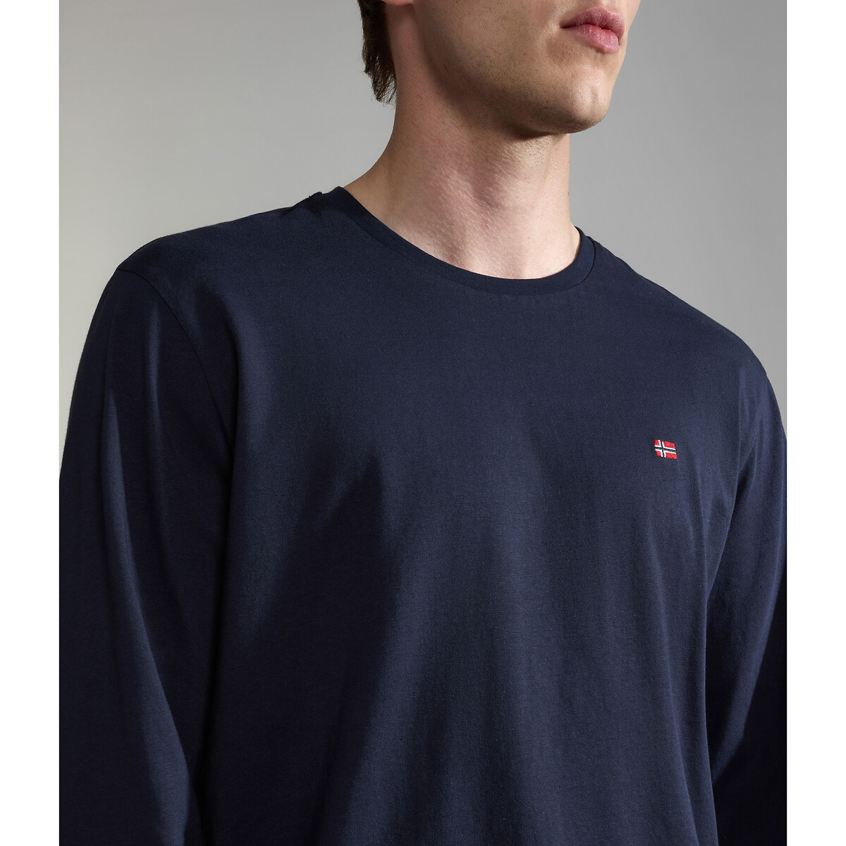 Salis Long Sleeve T-Shirt navy blue, NAPAPIJRI