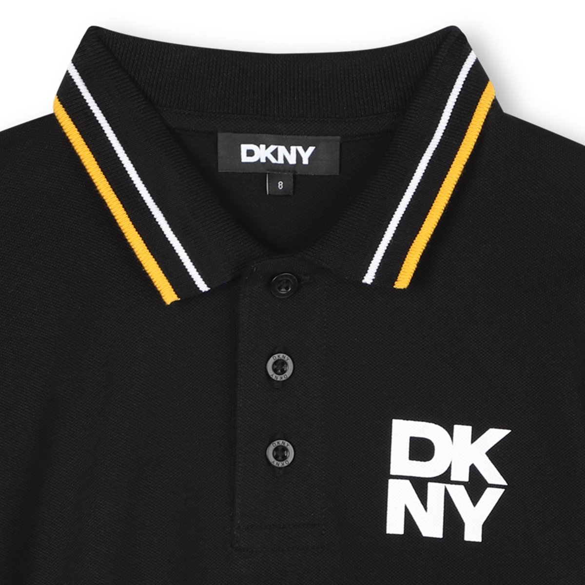 POLO À MANCHES COURTES black, DKNY
