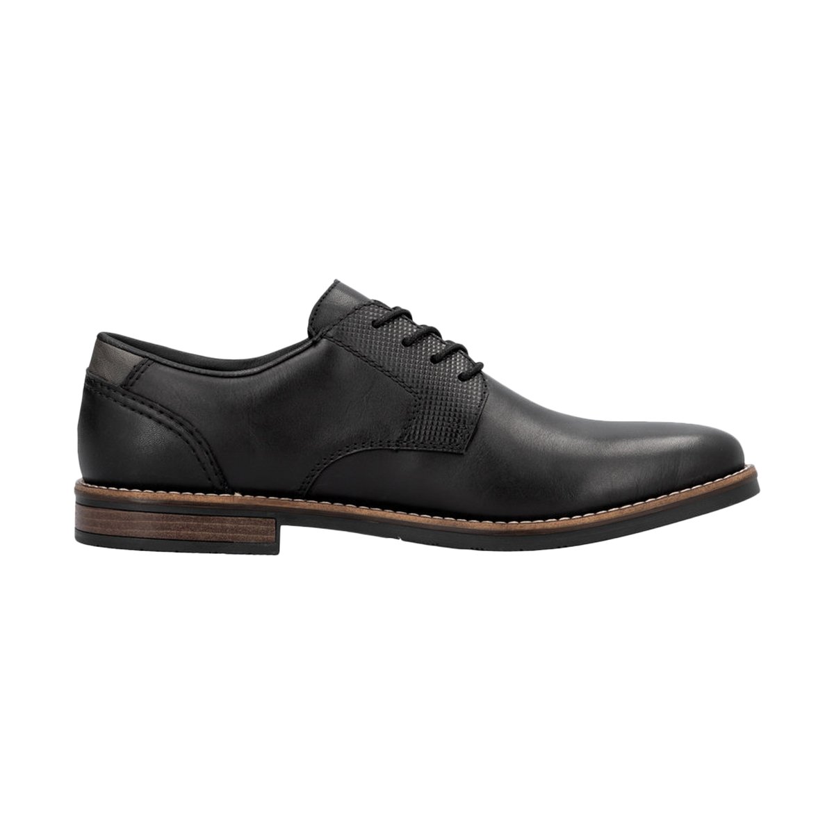 Derby Cuir Turin noir, RIEKER