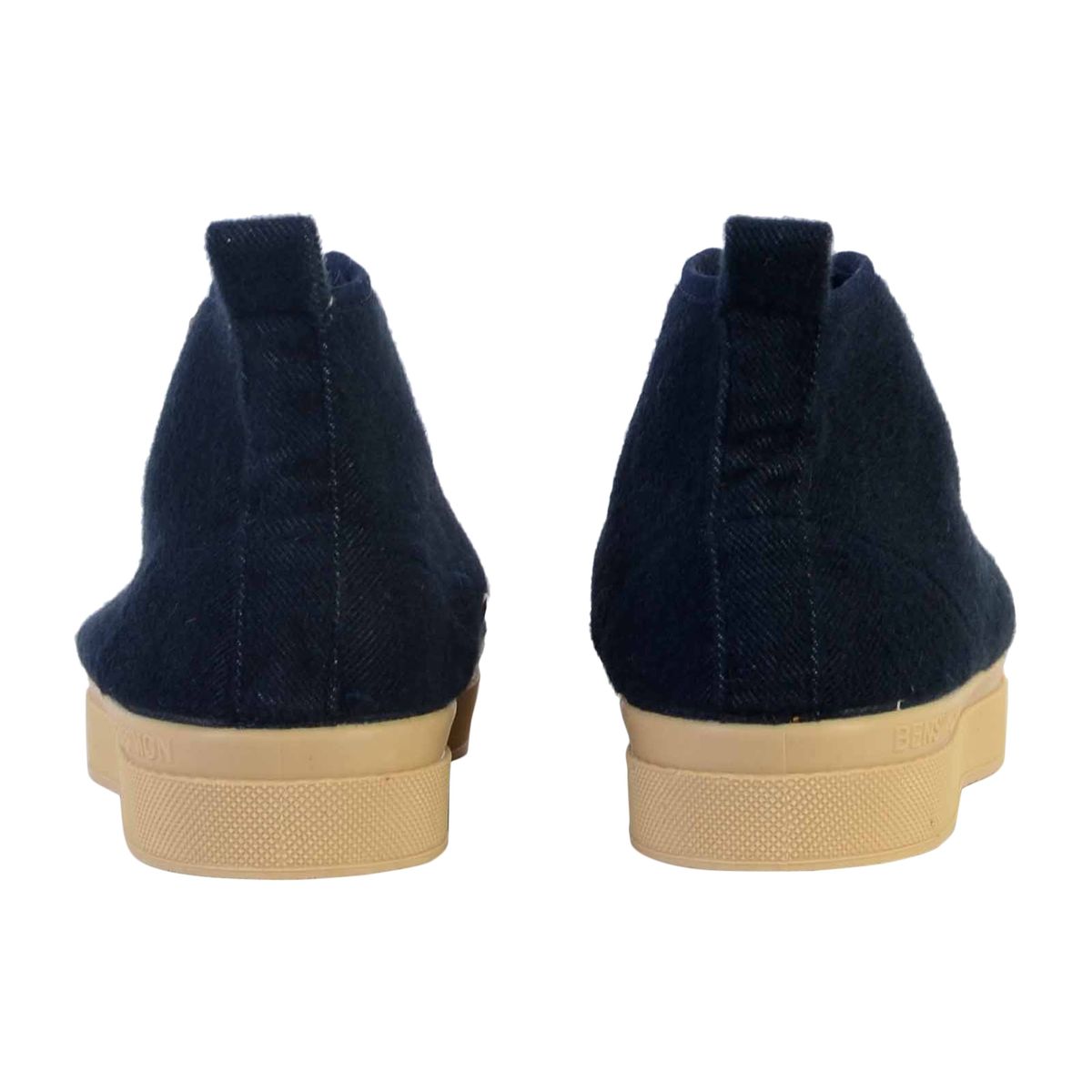 Tennis Lacets Stella Wool marine, BENSIMON.
