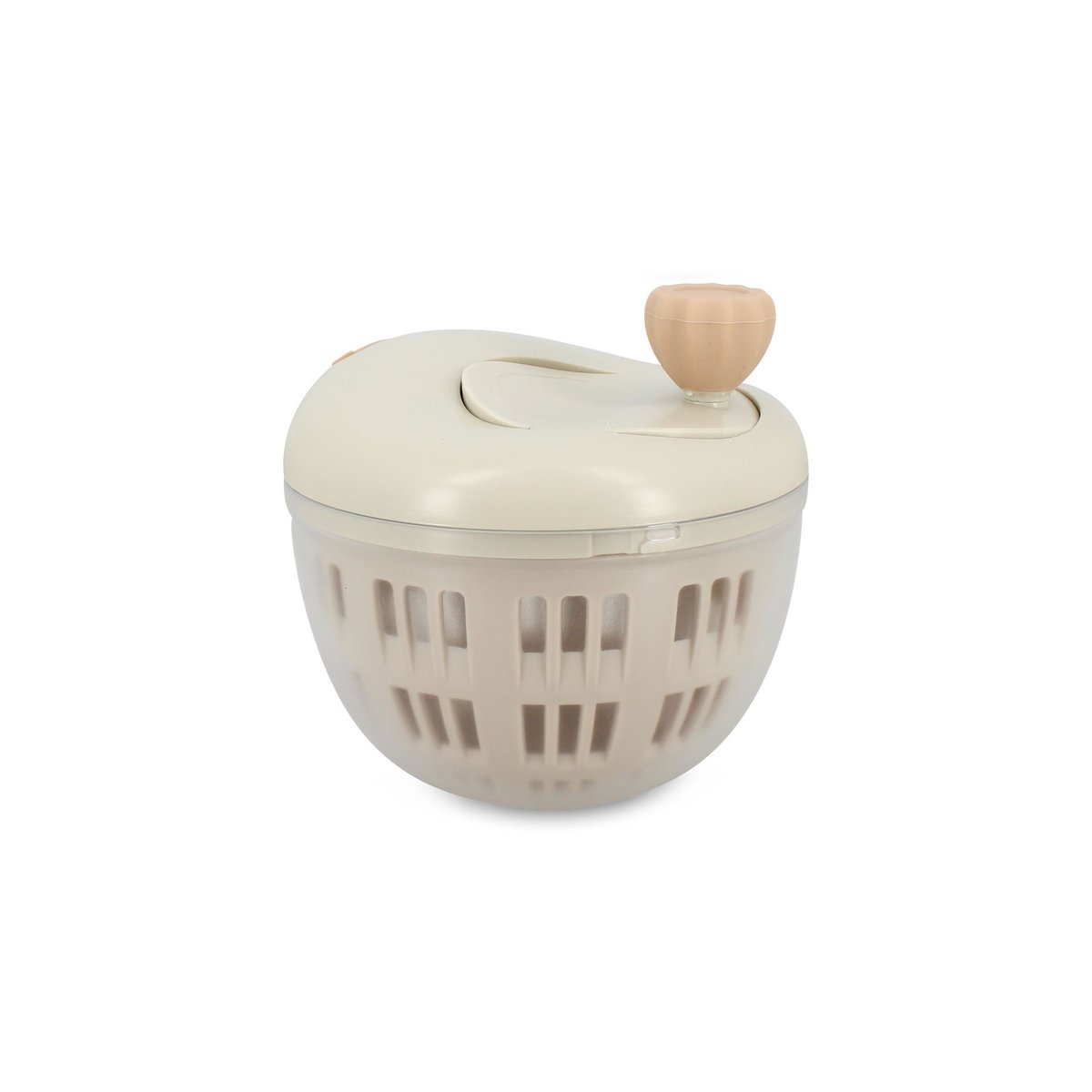 Mini essoreuse à herbe en polypropylène beige, MENASTYL