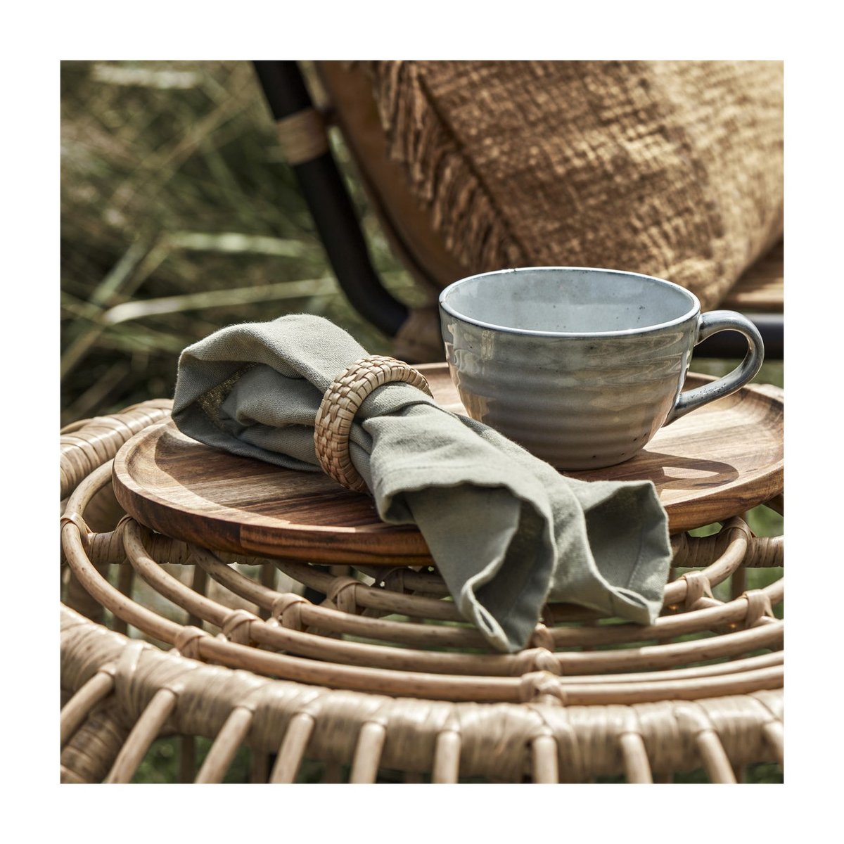 Ronds de serviette naturel, HOUSE DOCTOR