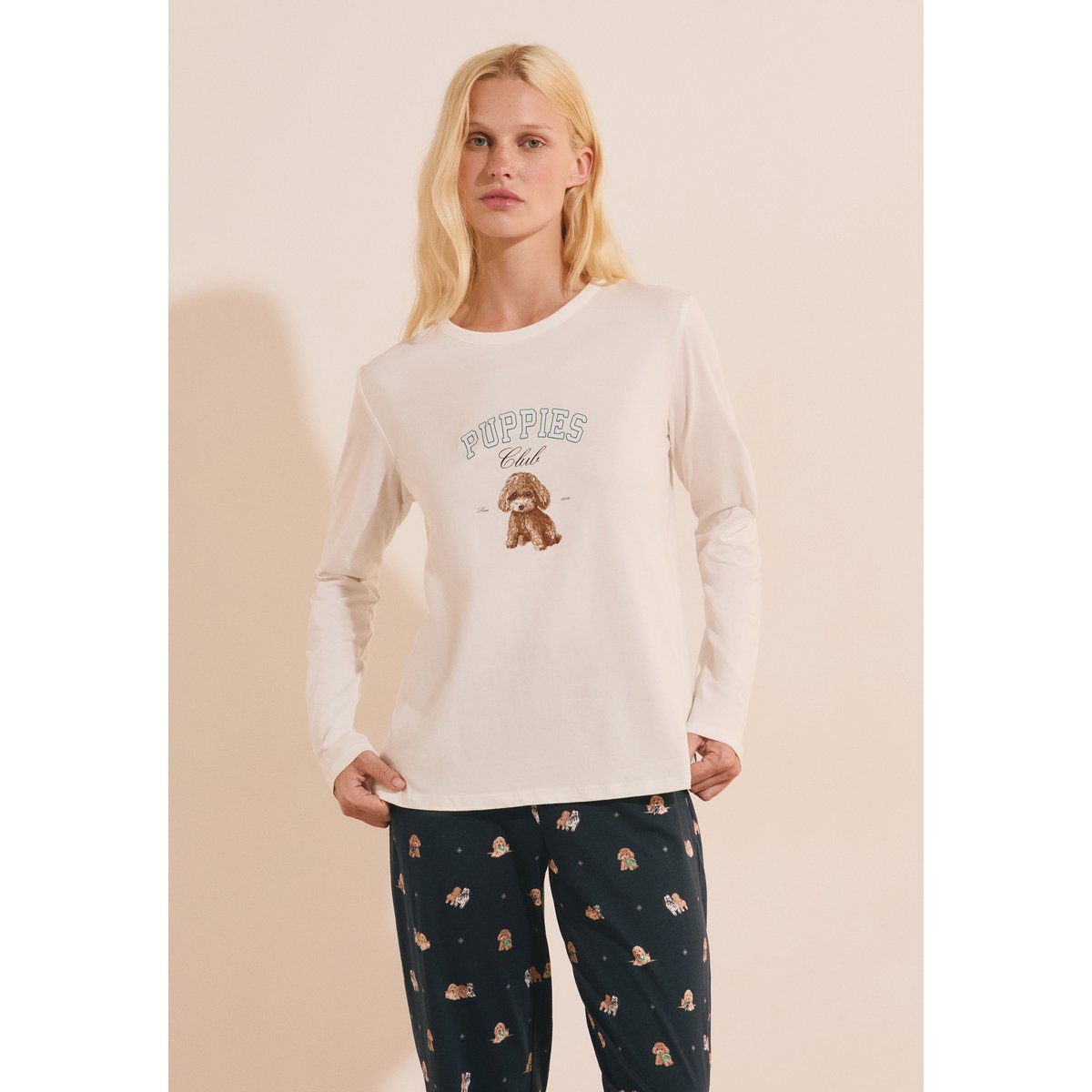 ETAM 3 PIECES RUBY - PYJAMA 3 PCS marine, ETAM