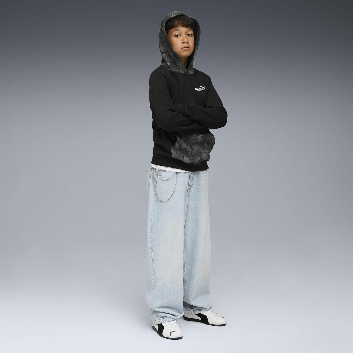 Hoodie zwart, PUMA