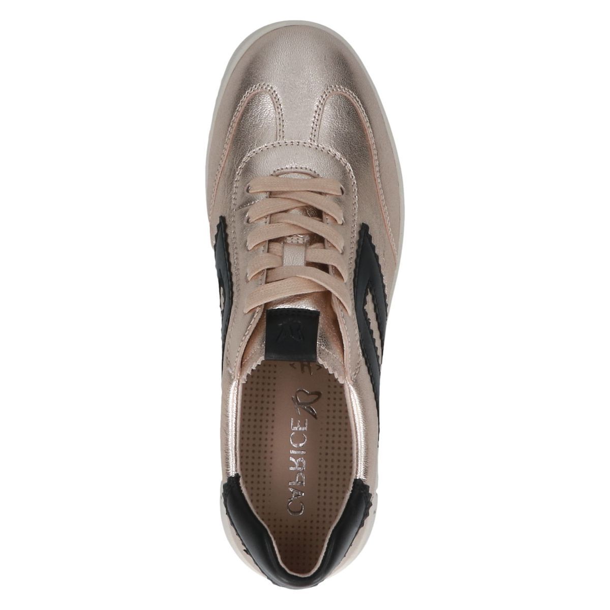 Basket en cuir multicolore, CAPRICE