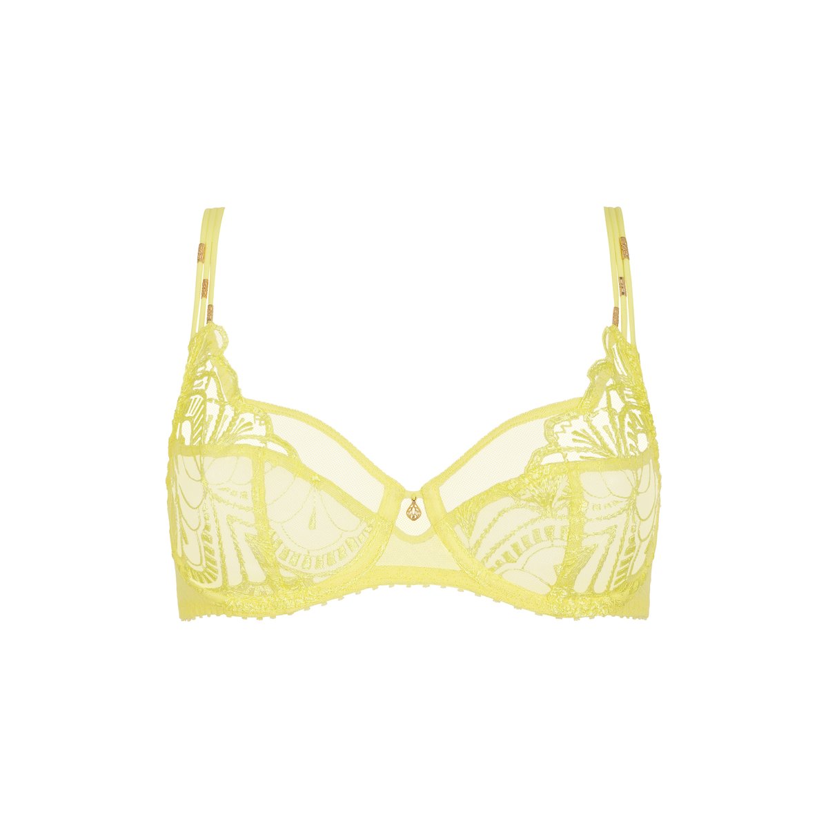 Soutien-gorge Emboitant Foulard Vibes jaune, AUBADE