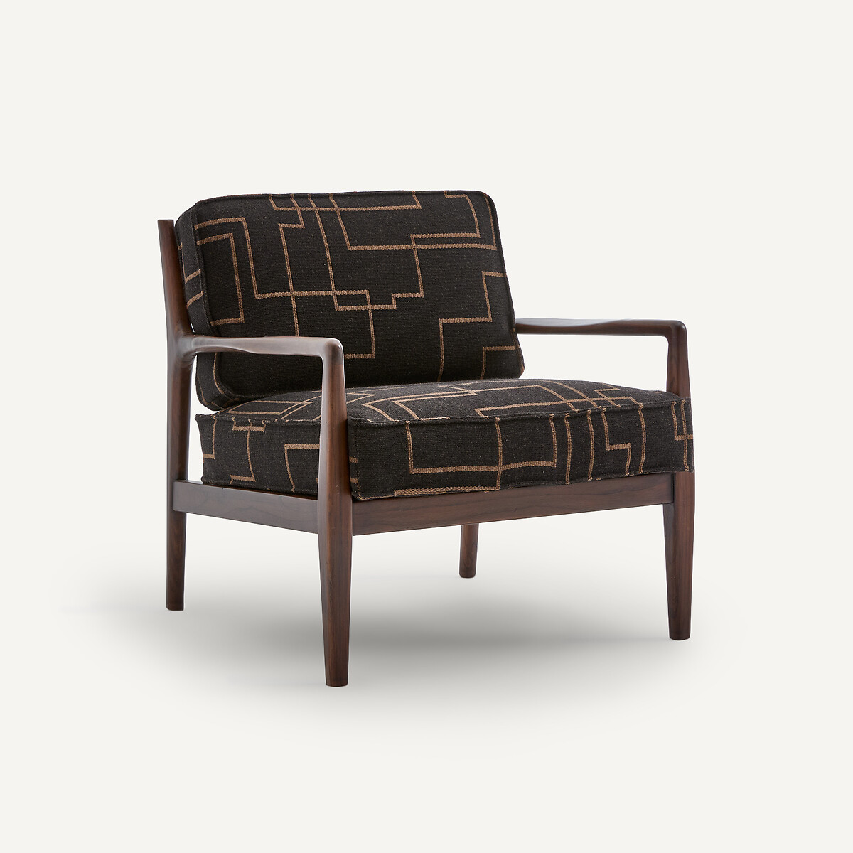Coussins en jacquard imprimé, 62% laine, pour fauteuil DILMA imprimé jacquard, AM.PM