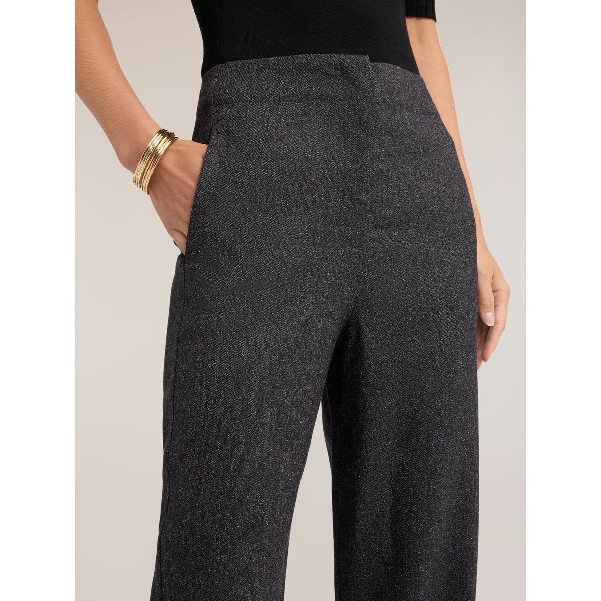 Pantalon barrel gris, MOTIVI