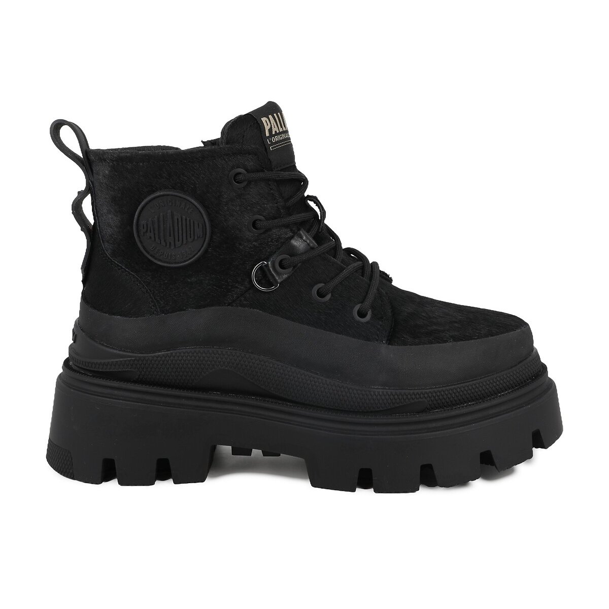 Pallasquad Chuk Mix Ankle Boots black, PALLADIUM