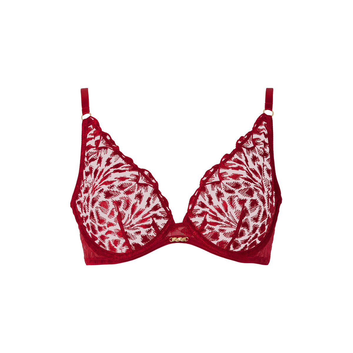 Soutien-gorge Triangle avec armatures Crazy in Love red delight, AUBADE