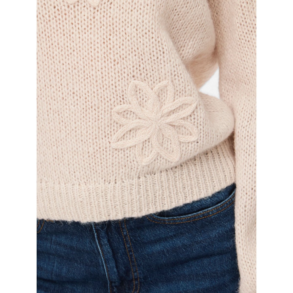 Pull En Maille blanc - birch1, VILA