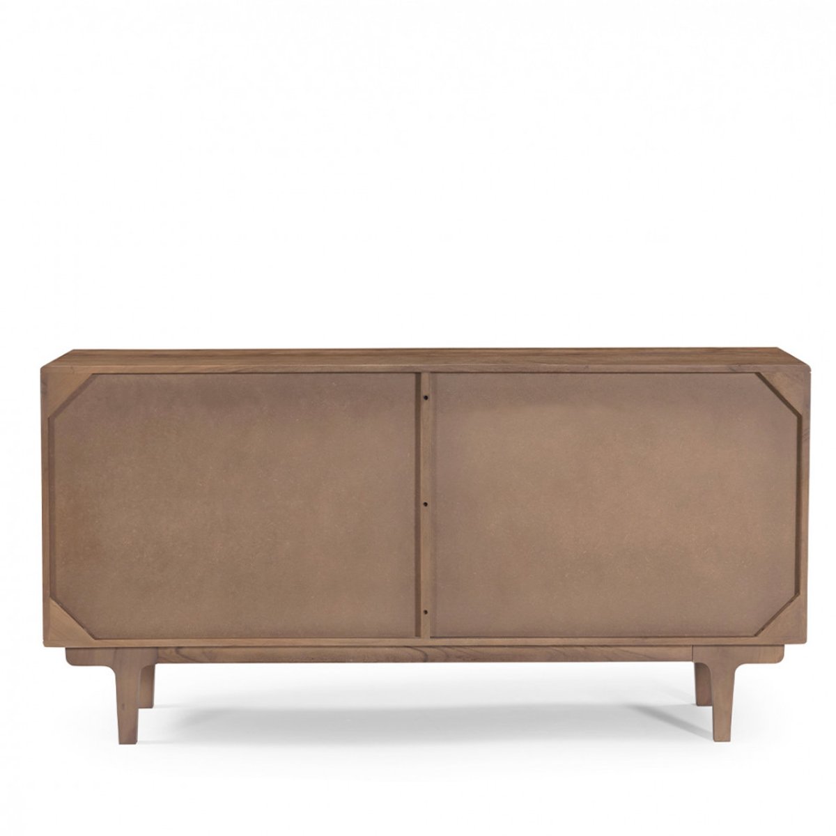 Buffet 4 portes en bois massif L150cm- BOGOR bois, DRAWER