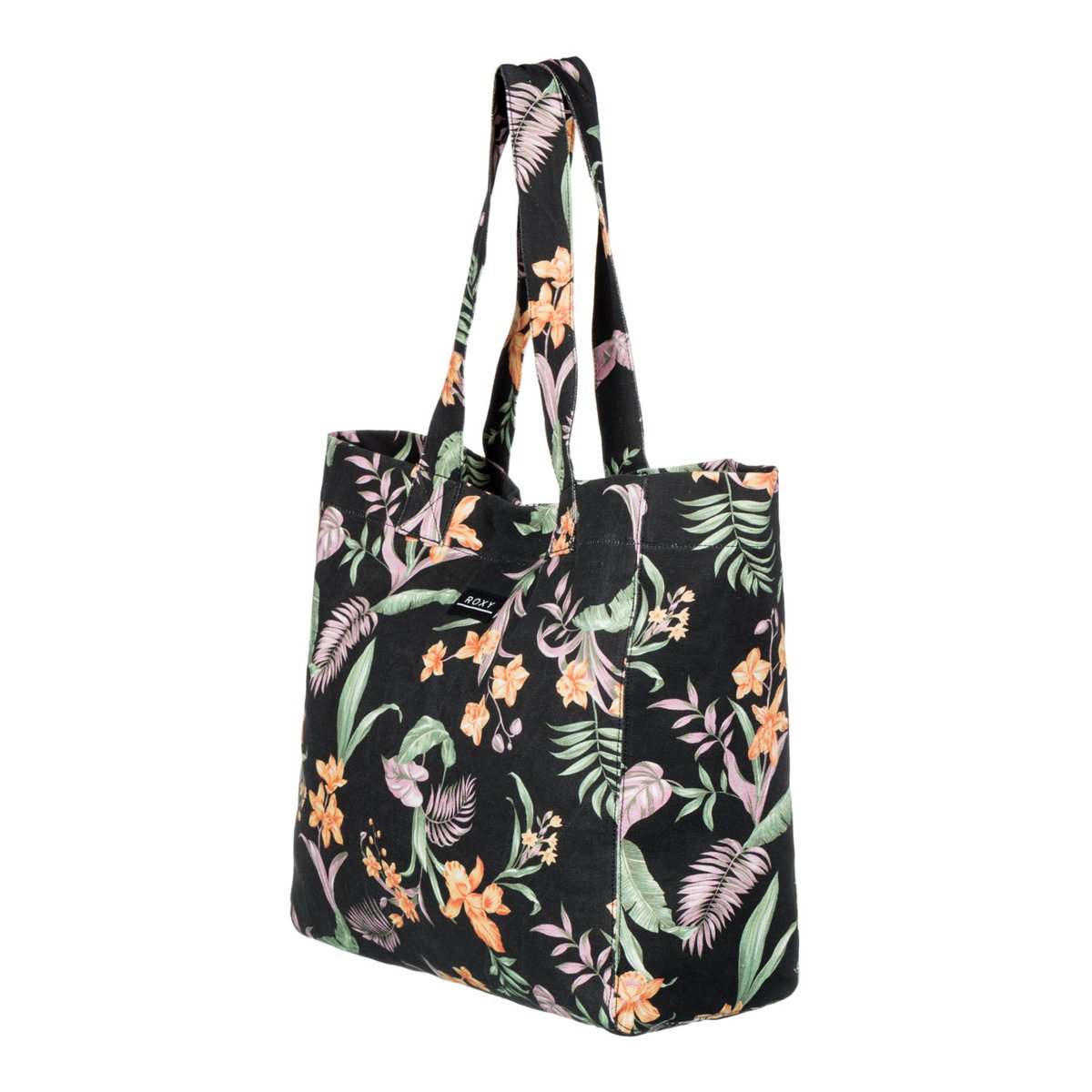 Grand sac tote ANTI BAD VIBES. noir anthracite island escape, ROXY