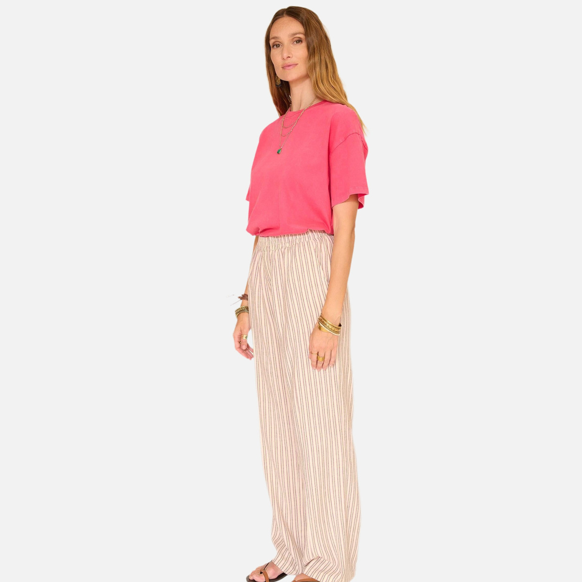 Pantalon PADEL 26s naturel, MKT STUDIO