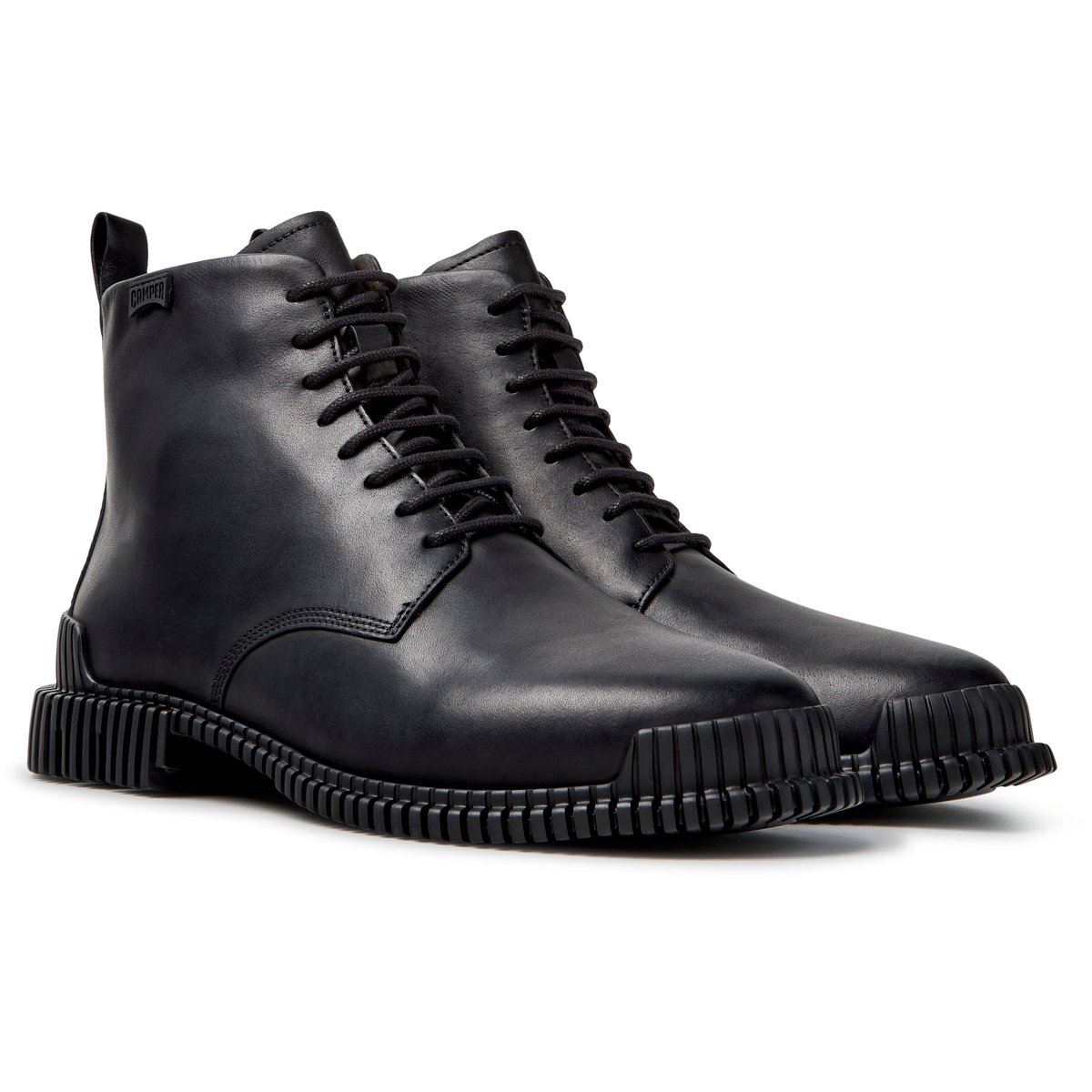 Bottines Pix Smooth Leather noir 005, CAMPER