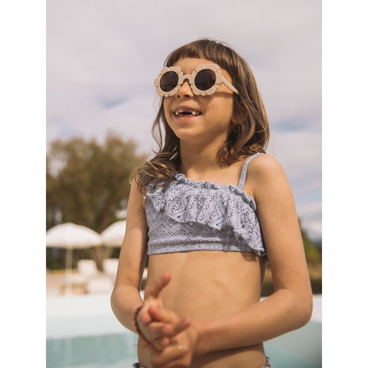 Bikini Asymétrique bleu - zen blue, NAME IT