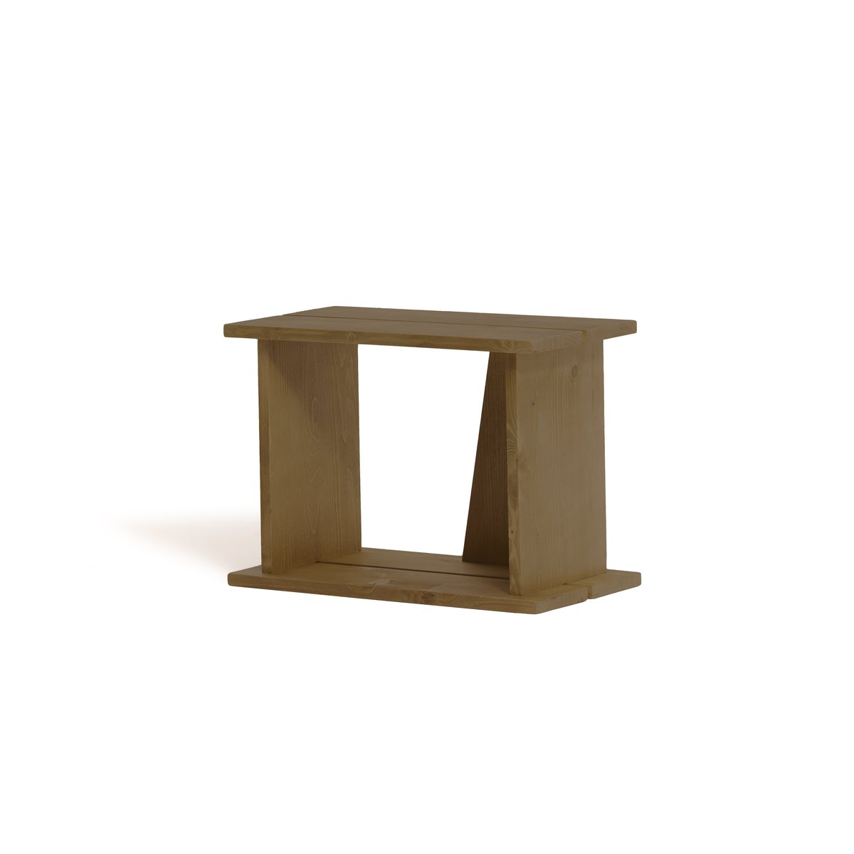 Étagère modulaire design naturel - NODO noyer, HANNUN