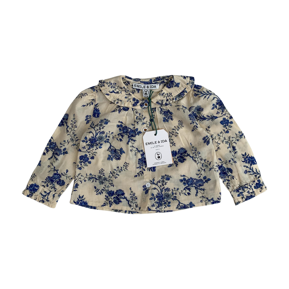 Blouse bébé - Très bon état beige,  EMILE & IDA X LA REDOUTE