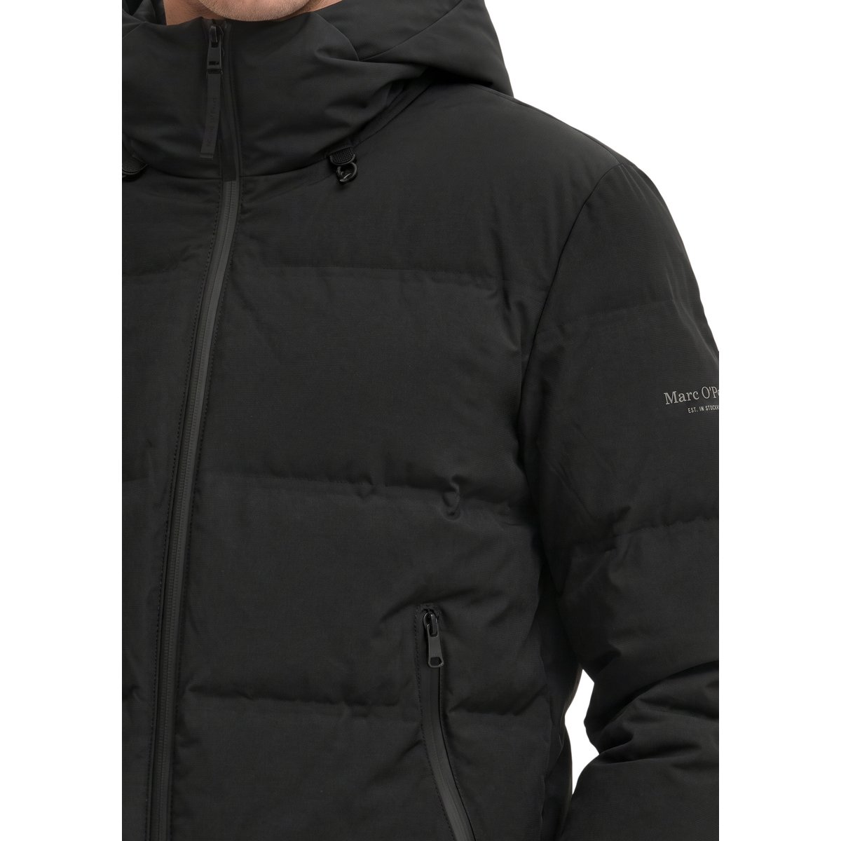 Doudoune MOP x Function en tissu technique imperméable à deux couches marron foncé, MARC O'POLO