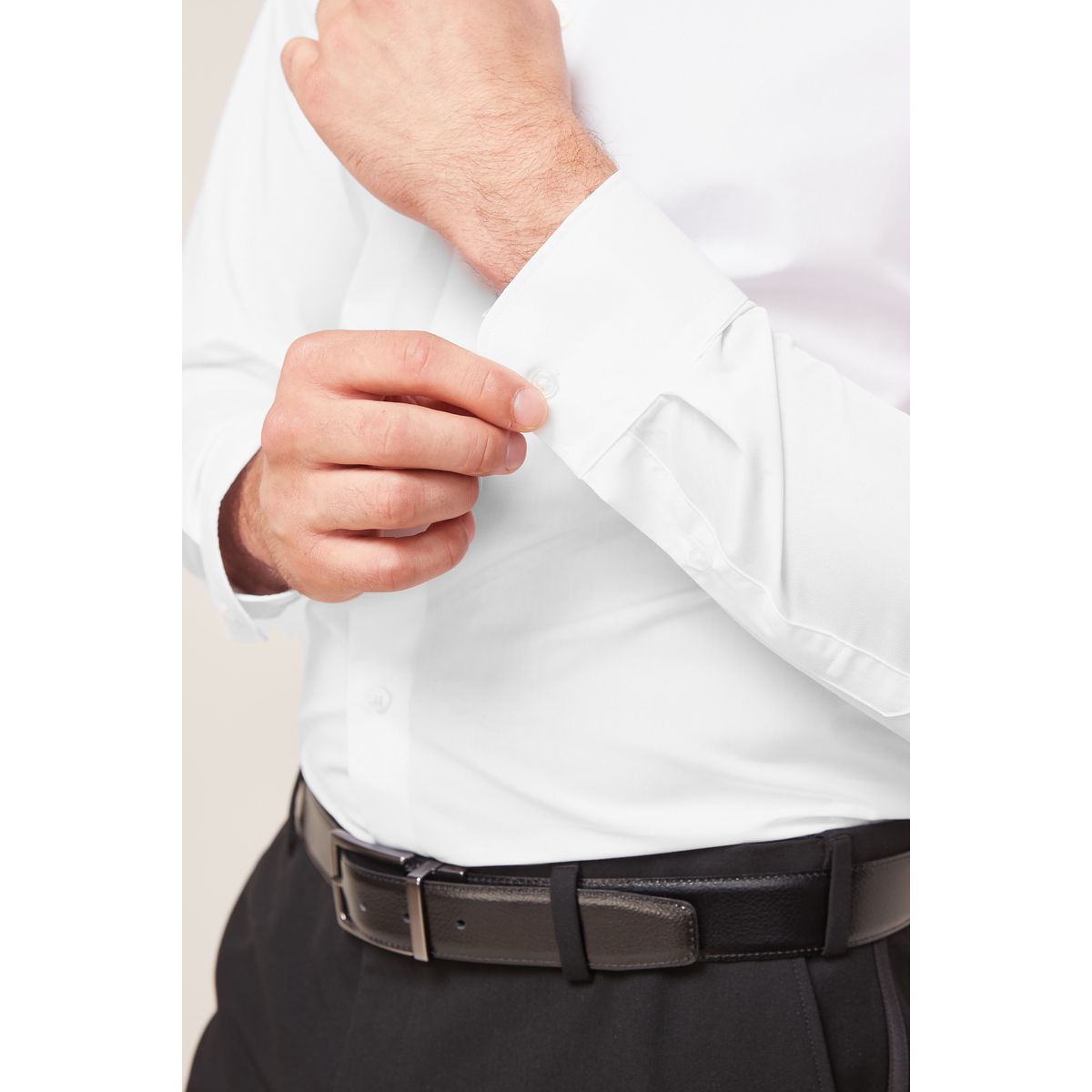 Chemise oxford habillée, lot de 3 blanc/bleu clair/rose clair, NEXT
