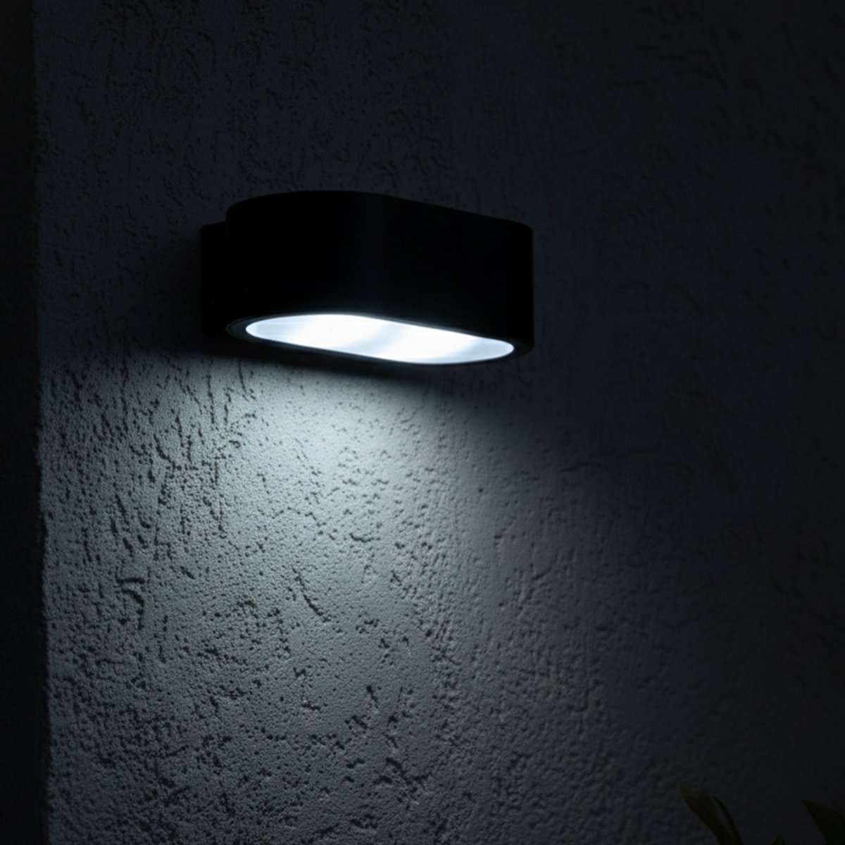 Applique murale solaire sensor NOXIS noir, LUMISKY