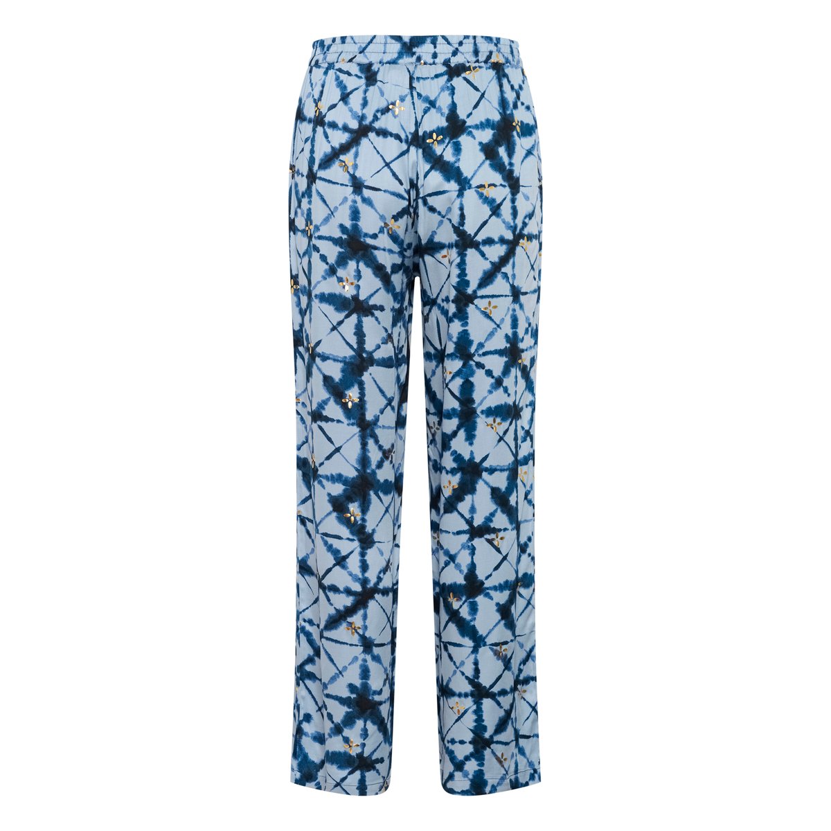 Casual pants bleu batik, CULTURE