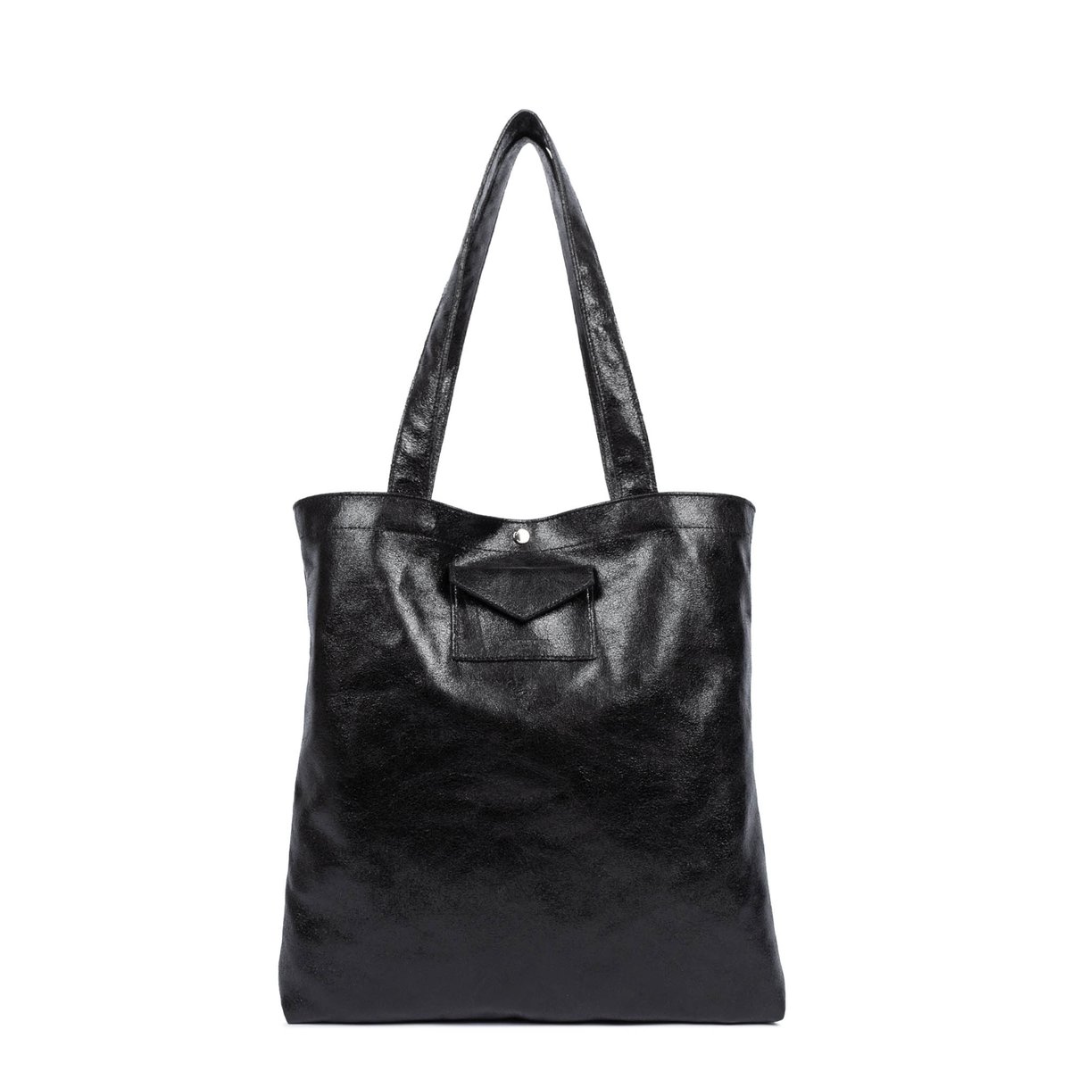 Sac cabas épaule RÉTRO KBA noir, LANCASTER