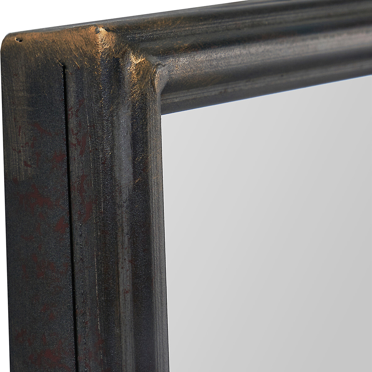 110cm Antique Bronze Metal Rectangular Wall Mirror bronze, ÉDITÉ