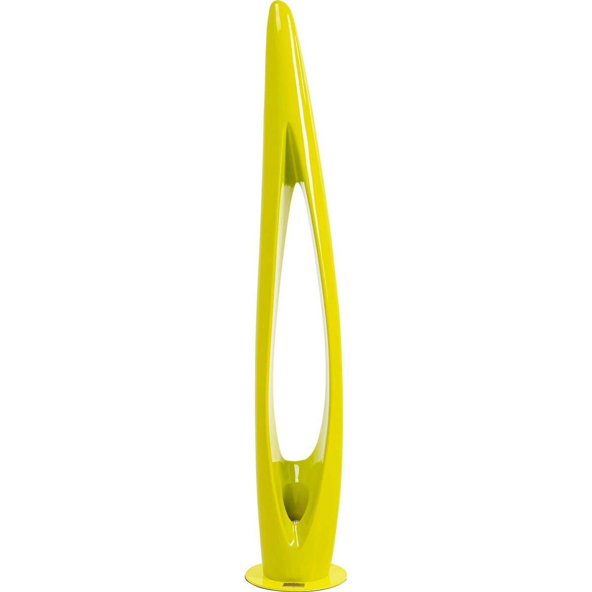 Lampadaire en fibre de verre, FLOW FLAME vert, KARE DESIGN