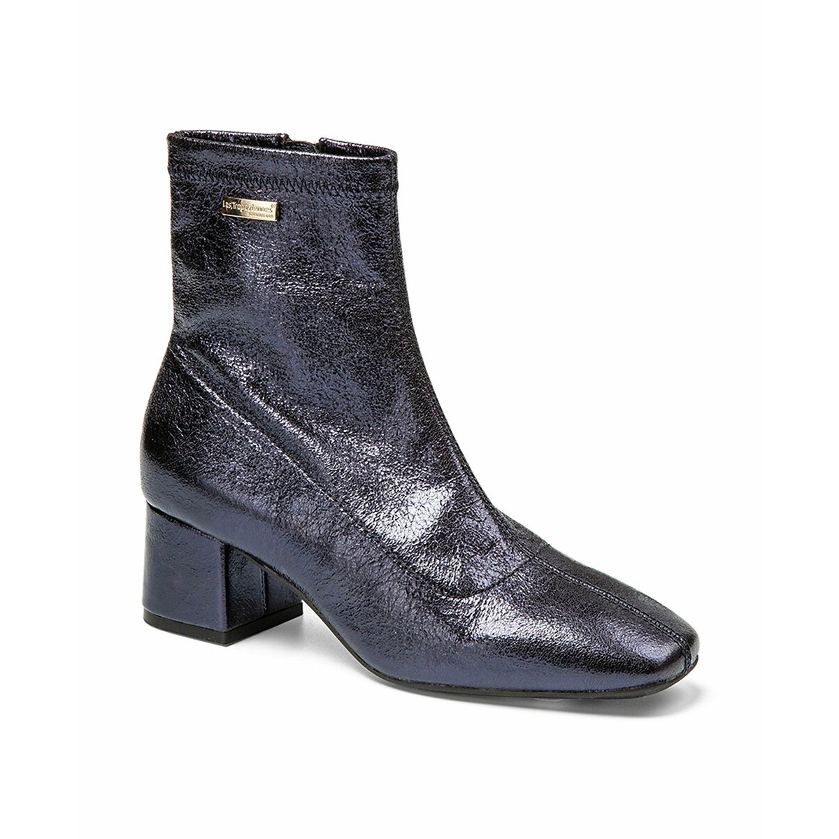 Bottines à talon Daniela bleu irisé, LES TROPEZIENNES PAR M.BELARBI