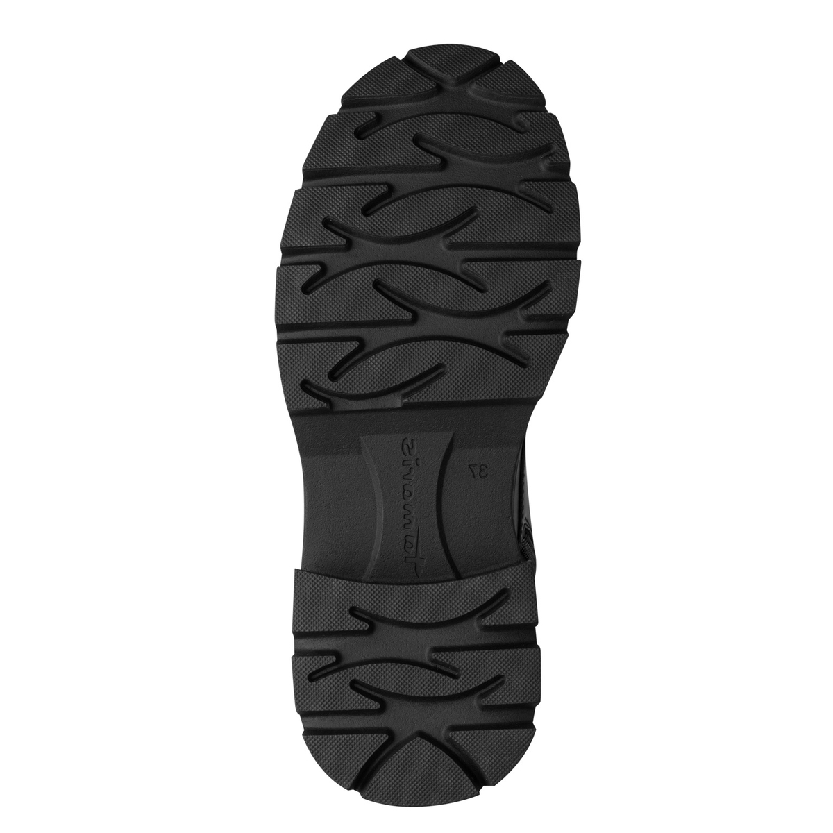 Bottine talon bloc noir, TAMARIS