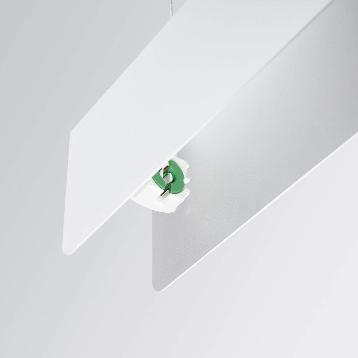 Suspension Acier Blanc G13 1 Spark blanc, EDEN