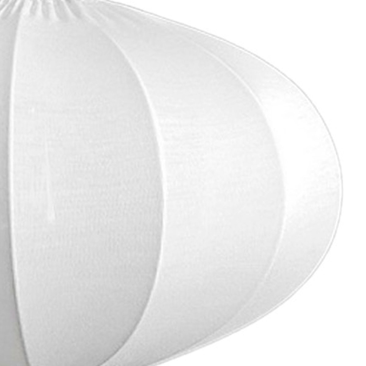 Suspension en métal et coton blanc 42x42x23cm blanc, WADIGA